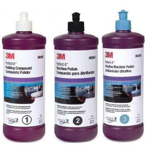 3M 06085 <span class=keywords><strong>Setp</strong></span> 1 Perfect It Pâte à polir pour voiture, pour le lustrage, le finissage et l'élimination des rayures, cire de polissage automobile - Product Image 2