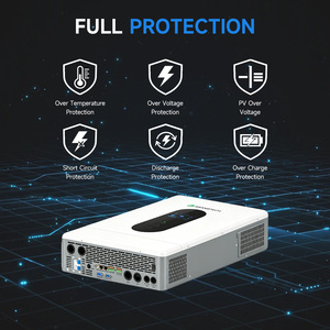 Sistema de Almacenamiento de Energía Solar Híbrido Todo en Uno Geandtech Power de 12KW, 380V-400V 120V 240V Bifásico, GES48120M250-500XP de Alta Potencia - Product Image 2