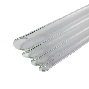 环保可重复使用高硼硅酸盐吸管玻璃吸管大直径对角玻璃吸管