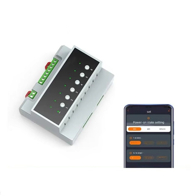 Tuya Smart Zigbee 6 Gang Relay Switch Module Remote Control Appliance Control Module 110V-240V Work With Alexa Google Home