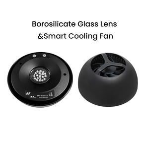 Noopsyche K7 Mini 60W WiFi APP Contrôle <span class=keywords><strong>Eau</strong></span> Salée Marine <span class=keywords><strong>LED</strong></span> <span class=keywords><strong>Aquarium</strong></span> Lumière <span class=keywords><strong>Eau</strong></span> Salée <span class=keywords><strong>LED</strong></span> Lumière pour <span class=keywords><strong>Nano</strong></span> Coral Reef Tank - Product Image 2