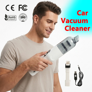 Aspirateur de voiture sans fil électrique mini, portatif, <span class=keywords><strong>rechargeable</strong></span> par USB, filtre HEPA, sans sac - Product Image 1