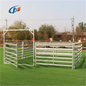 批发椭圆形管农场场马牛栏杆围栏牲畜畜栏动物围栏面板 - Product Image 5