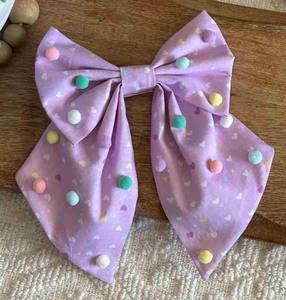 ฤดูร้อนกํามะหยี่หลายกริชผมโบว์สไตล์โบว์กํามะหยี่โบว์คลิปกิ๊บกํามะหยี่ผมสําหรับเด็กผู้หญิง - Product Image 4