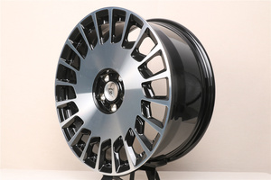 Llantas forjadas monobloque cóncavas profundas negras de <span class=keywords><strong>18</strong></span>-23 pulgadas, llantas de aleación de alto rendimiento para mercedes-benz para BMW Audi, nuevo ancho 8j - Product Image 2