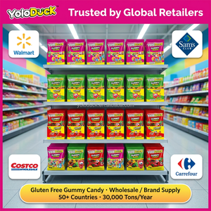 Bonbons gélifiés YOLODUCK saveur cerise, bonbons gélifiés en forme d'animaux, bonbons gélifiés pour fêtes, <span class=keywords><strong>vers</strong></span> gélifiés, livraison rapide pour <span class=keywords><strong>les</strong></span> détaillants - Product Image 4