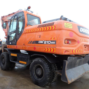 Excavadora de Ruedas Usada <span class=keywords><strong>Doosan</strong></span> 210w Original, Excavadora de Ruedas Usada <span class=keywords><strong>Doosan</strong></span> 210W en Venta - Product Image 3
