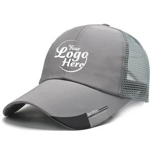 Wholesale Custom Men's Lightweight Mesh <b>Summer</b> Outdoor Fishing Breathable Sports Baseball <b>Cap</b> - Product Image 1