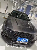 Pour Audi A6 C7 amélioré avec capot en fibre de carbone capot avant Audi A6 C7 capot moteur en fibre de carbone forgé