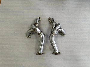 ĐÁNH BÓNG THÉP KHÔNG GỈ TIÊU ĐỀ EXHAUST MANIFOLD CHO 05-08 BOXSTER CAYMAN S 987 - Product Image 3