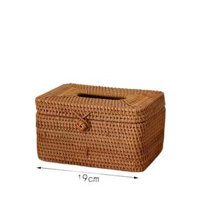 Cheap Factory Price Crafts Picnic Laundry Bags Wicker Hamper Rattan Picnic Basket Shopping Baskets Rattan Tissue Box