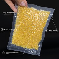 Sacs sous vide transparents en nylon pour l'emballage alimentaire, conservation des aliments frais, scellage, usage commercial et industriel, bœuf et agneau surgelés