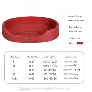 Fabrikdirektverkauf Anti-Biss-Hundeheim Knochen Tarnung Hundebett großes orthopädisches Haustierbett Haustiersofa Bettkissen - Product Image 6