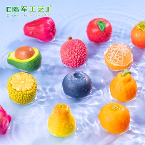 Accesorios Decorativos para Bolsas Sorpresa, Simulación <span class=keywords><strong>de</strong></span> Micro-Paisaje con Fruta del Dragón <span class=keywords><strong>de</strong></span> Cera, Comida <span class=keywords><strong>de</strong></span> Juguete Grande para Manualidades - Product Image 4
