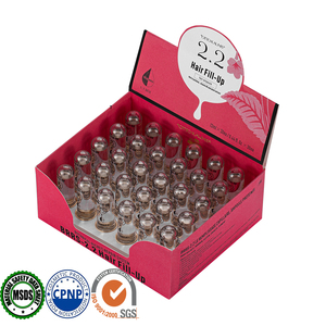 Masque capillaire bio 13ml, concentré riche en protéines, collagène et kératine, ampoules de soin capillaire et réparation du cuir chevelu - Product Image 1