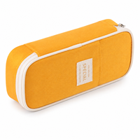 Trousse à crayons de grande capacité, organisateur de papeterie à trois couches, pochette à fermeture éclair multi-compartiments pour fournitures scolaires et de bureau pour étudiants