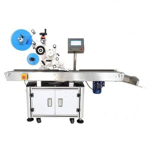 Machine d'étiquetage automatique à grande vitesse REALMAX pour pochettes de <span class=keywords><strong>CD</strong></span>/DVD, sacs pour animaux de compagnie, boîtes plates et cartons, avec étiquetage auto-adhésif - Product Image 1