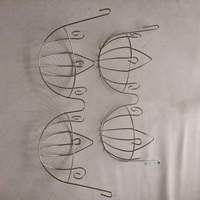 Prêt à expédier, cadre de soutien-gorge en acier inoxydable DIY, design éco-responsable en forme d'étoile, pour les soirées de danse samba pour femmes