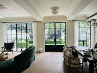 Ventanas Francesas de Aluminio con Rejillas Insonorizadas de Fábrica con Certificación CE ISO9001, con Barras de Vidrio Opcionales