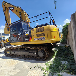 Mini-excavatrice sur chenilles 330D de 33 tonnes, modèle 2023, avec godet de 1,65 m, d'occasion - Product Image 1