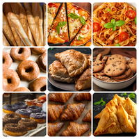 Pétrin Spirale Commercial 35L, Capacité 12,5kg Farine, Double Vitesse, Moteur Automatique, pour Pains, Pizzas, Boulangerie et Cuisine