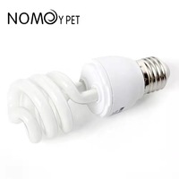 Pet 13w reptile uvb lampe Tortue Lézard fluorescent D3 Supplément de calcium à économie d'énergie Succulents Ultraviolet Haute intensité
