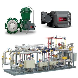 <b>Valve</b> Switching Skid Equipped Fisher 8580/8590 <b>Control</b> <b>Valve</b> 1052/2052 Pneumatic Actuator DVC6200 Positioner Set Gas OEM - Product Image 3
