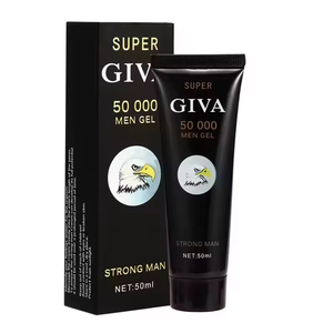GIVA 50000 Titan Cream para Hombres, Gel de Masaje para Pene, Gel Recondensante, Impermeable, 50 ml, para Uso Externo, Puro y Natural - Product Image 1