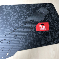 Kit de conversion de châssis en fibre de carbone RJX Custom 2,0 mm 2,5 mm pour voiture de course RC, pièces de châssis en graphite