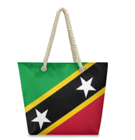 Sac fourre-tout avec drapeau de Trinité-et-Tobago, grande capacité, durable, imperméable, sac à bandoulière polyvalent pour le travail, les voyages, la plage
