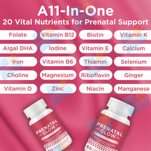 Suni ผลิตภัณฑ์เสริมอาหารแคปซูลวิตามินบำรุงก่อนคลอดสำหรับการตั้งครรภ์ที่ดีต่อสุขภาพ - Product Image 3