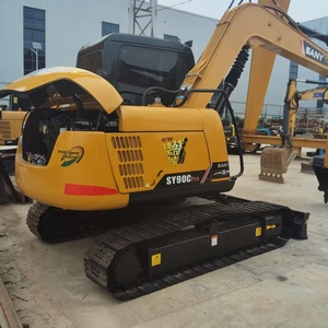 Excavatrice d'occasion Premium Sany SY90C PRO avec godet de 0,39 m³ pour travaux municipaux, agricoles et de terrassement – Sélection Optimale - Product Image 3