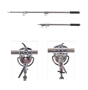 Thép không gỉ huyền diệu chân c-đứng cho nhiếp ảnh ảnh <span class=keywords><strong>studio</strong></span> flash <span class=keywords><strong>light</strong></span> Softbox với Boom Arm ổn định Tripod thiết kế - Product Image 4