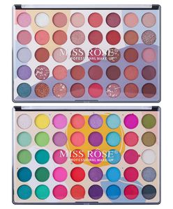 MISS ROSE 40 colori netti 52g di lunga durata shimmer professionale trucco opaco ombretto - Product Image 1