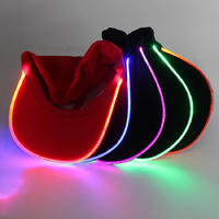 Gorra de Béisbol Luminosa LED Ajustable, Estilo Hip-Hop, con Logotipo Personalizable, Gorra Deportiva Intermitente de Moda para Bares y Noches