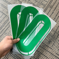 Etiquetas Personalizadas al por Mayor para Camisetas de Fútbol, Número, Letra y Nombre para Transferencia Térmica, Diseños de Etiquetas para Equipos de Fútbol, Prendas Impermeables