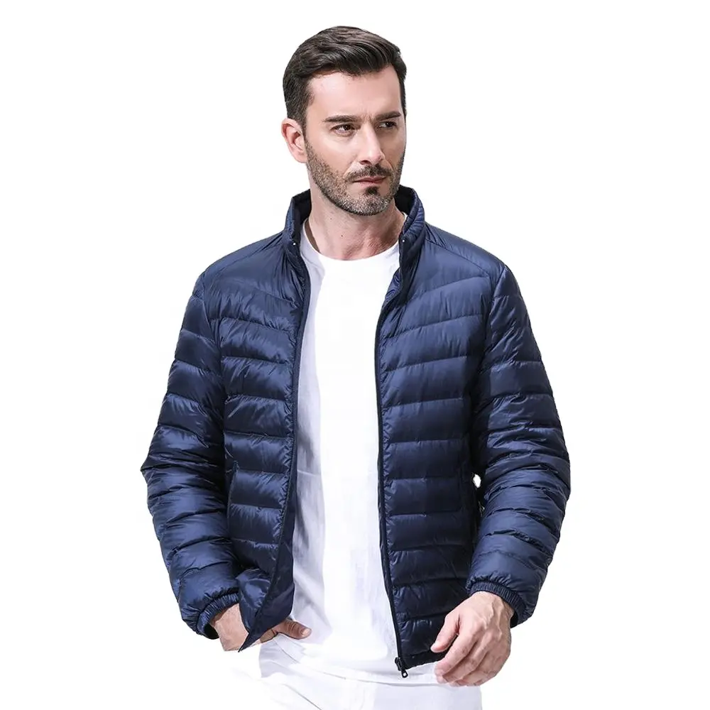 light weight black urban waterproof fashion blue men New Style Cheap Keep Warm male short winter Coats puffer down jacket