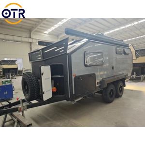 Remorque de camping-car Otr <span class=keywords><strong>Caravane</strong></span> <span class=keywords><strong>extensible</strong></span> Camping-car hybride Rv <span class=keywords><strong>Mini</strong></span> Kit de conversion Remorque de voyage hors route pour mobile - Product Image 6
