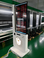 Kiosque d'affichage numérique intelligent à écran tactile, affichage OLED pour la publicité commerciale dans les centres commerciaux, les magasins de détail et les expositions