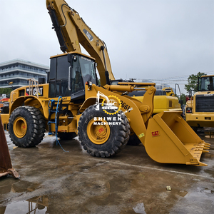 รถตักล้อยางมือสอง CAT 966H ยี่ห้อญี่ปุ่น ขนาด 24 ตัน เครื่องจักรขนาดใหญ่ กำลัง 195 กิโลวัตต์ สำหรับงานก่อสร้าง CAT950F CAT966H มาตรฐาน CE EPA - Product Image 6