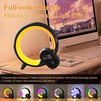 Lever du soleil alarme lampe de chevet lumière de réveil intelligente et lecture veilleuse pour adultes/enfants chambres laser Cosmos Laser étoiles projecteur