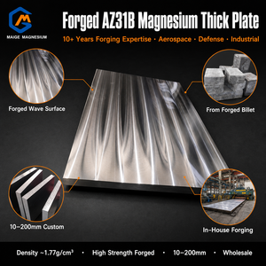 Placa Gruesa de Aleación de Magnesio Forjada AZ31B de 10-200 mm, Lámina Metálica de Alta Resistencia y Baja Densidad para la Industria Aeroespacial y de Defensa, Venta al por Mayor - Product Image 4