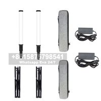 2 packs de trépieds à main pour la photographie vidéo kit de création de contenu lumineux avec effet fotografia pour l'enregistrement vidéo