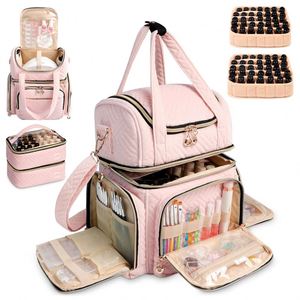 Sac de toilette grande capacité pour femme, résistant à l'eau, personnalisable avec logo, organiseur de cosmétiques BSCI - Product Image 4