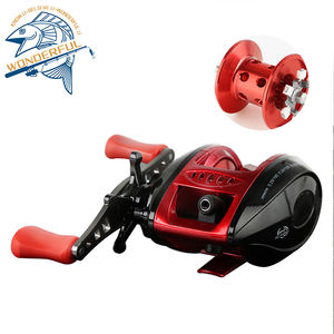 <span class=keywords><strong>Moulinet</strong></span> de pêche à lancer à la ligne de haute qualité 1+1BB 4 couleurs à grande vitesse en métal pour bateau et radeau, main gauche, rapport de transmission 5.2:1, rivière, lac - Product Image 6
