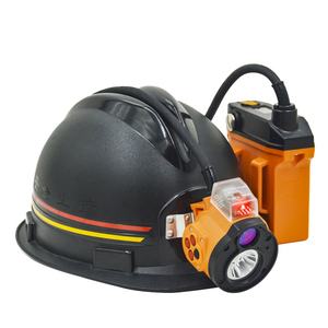 Khai thác mỏ đèn cho thợ mỏ Mũ bảo hiểm an toàn với đèn - Product Image 4