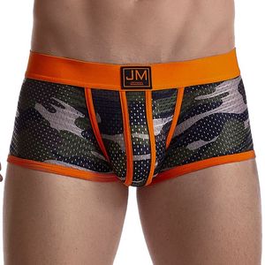 High-end Quality Camouflage <strong>Men</strong> Underwear Sexy Mesh Boxer <strong>Briefs</strong> Fashion Underpants Seamless Sports Shorts Classic - Product Image 6