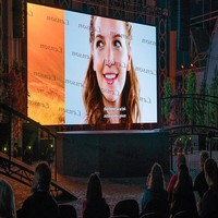 Écran LED couleur pleine gamme du fabricant d'origine, affichage intérieur 500*500, mur vidéo créatif, affichage numérique publicitaire