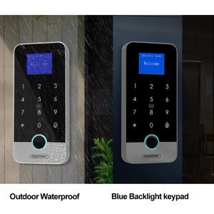 1.77inch Tuya App <strong>Smart</strong> Waterproof IP65 13.56MHz Door Opener Keyless Lock System Fingerprint RFID <strong>Access</strong> <strong>Control</strong> <strong>Keypad</strong> Touch - Product Image 4
