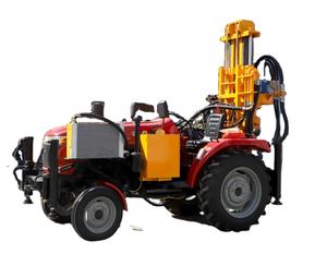 Draagbare <span class=keywords><strong>Tractor</strong></span> Gemonteerde Waterput Boorinstallatie Machine Hydraulische Boorgat Boor Voor 200M Diepte - Product Image 1